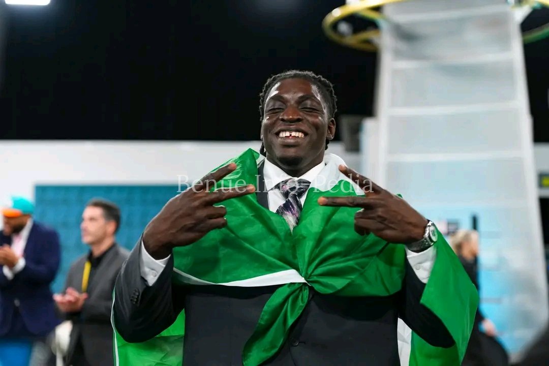 TIV YOUTHS ORGANISATION CELEBRATES UAR BENARD’S SELECTION IN 2026 NFL DRAFT
