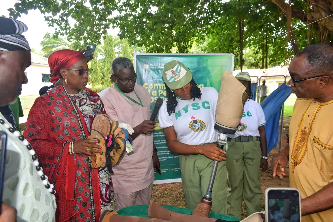 "I CAN WALK AGAIN": HOW A CORPS MEMBER CHANGED THREE LIVES IN BENUE 