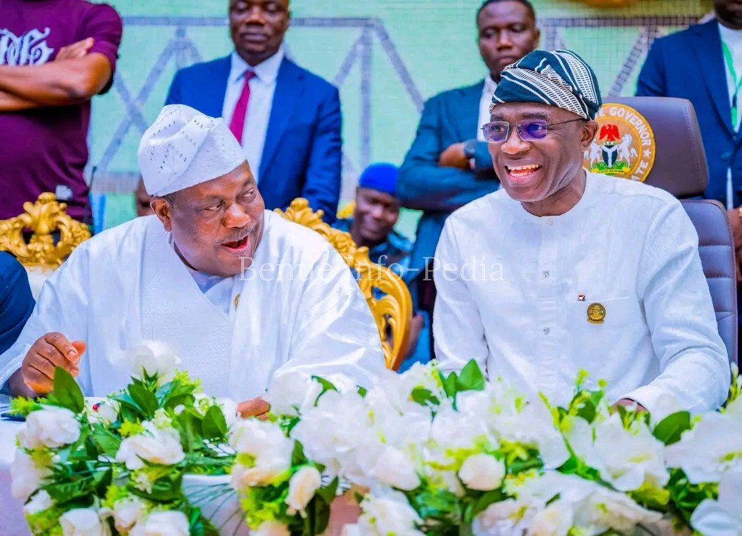 BENUE APC PEACE MEETING ENDS IN DISPUTE AS ALIA, AKUME DIFFER ON "AUTOMATIC TICKET"