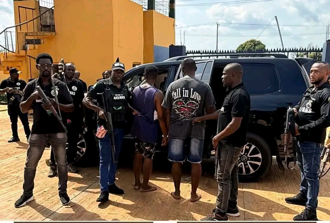 Caption: Recovered Toyota Land Cruiser allegedly belonging to slain Bishop Chinedu Clarence James after police operatives arrested two suspects in Anambra State.