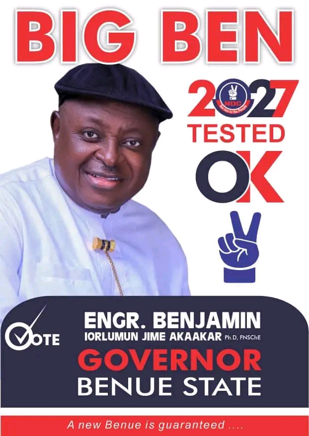 Engr. Benjamin Akaakar Advocates Community-Led Governance Model for Benue Development