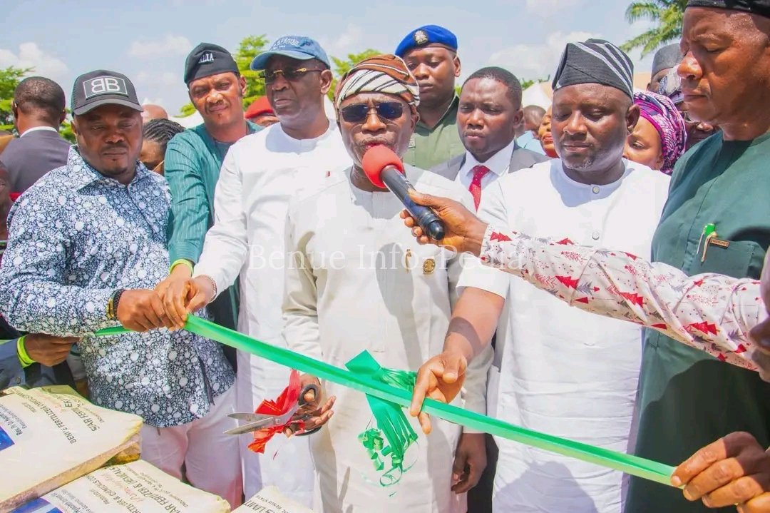 Gov. Alia Slashes Fertiliser Price to ₦28,000 as Benue Launches 51% Subsidy Programme
