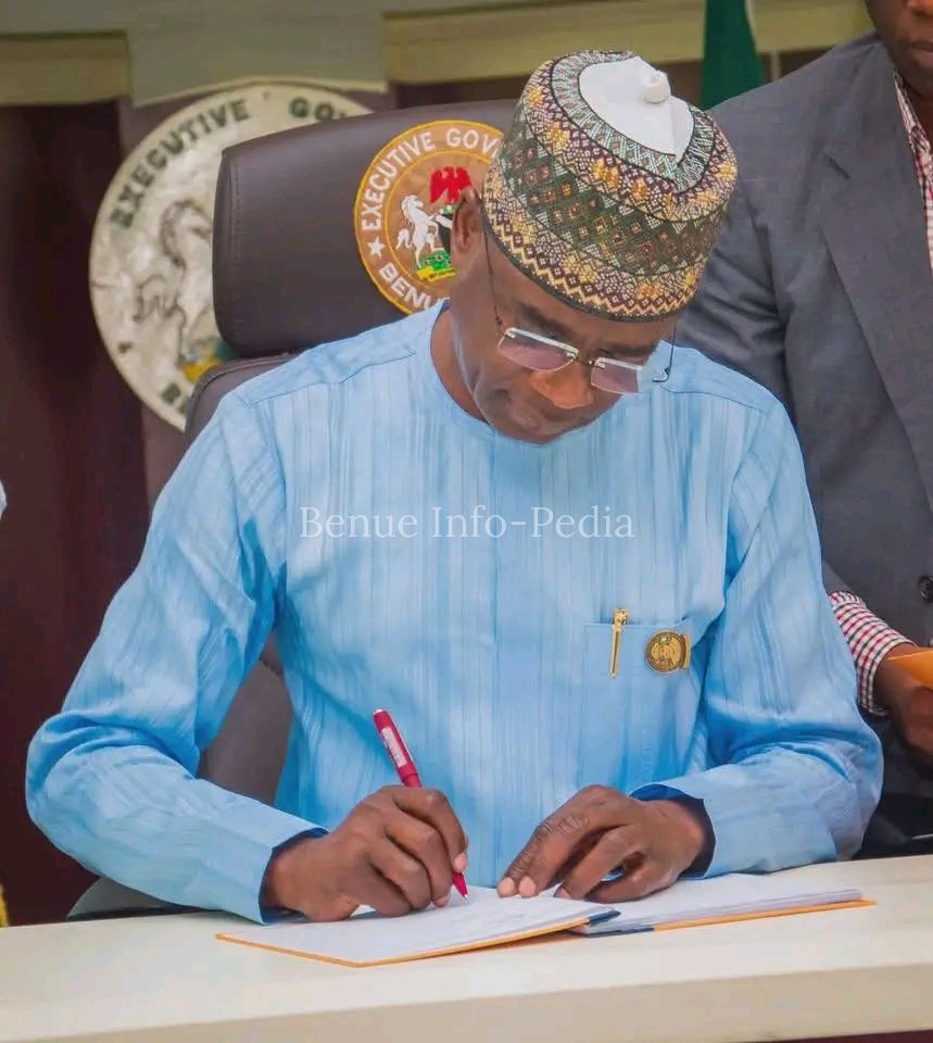 Gov. Alia Signs Benue Electricity Law 2026