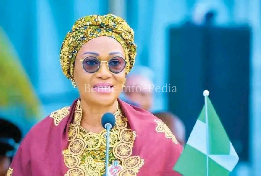 Benue Govt: First Lady Oluremi Tinubu to Visit State Tuesday, Commission Roads, ICT Centre