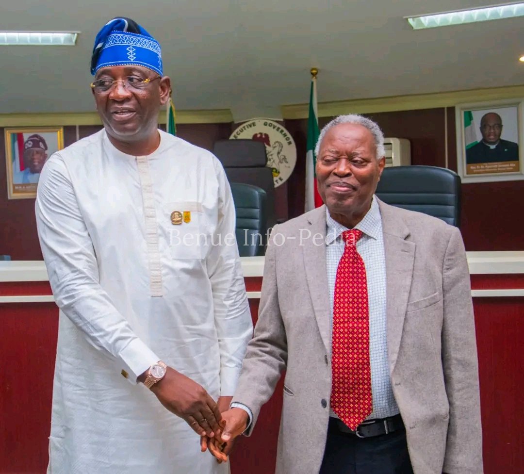 Gov. Alia Receives Kumuyi, Says Spiritual Values Key to Benue's Development