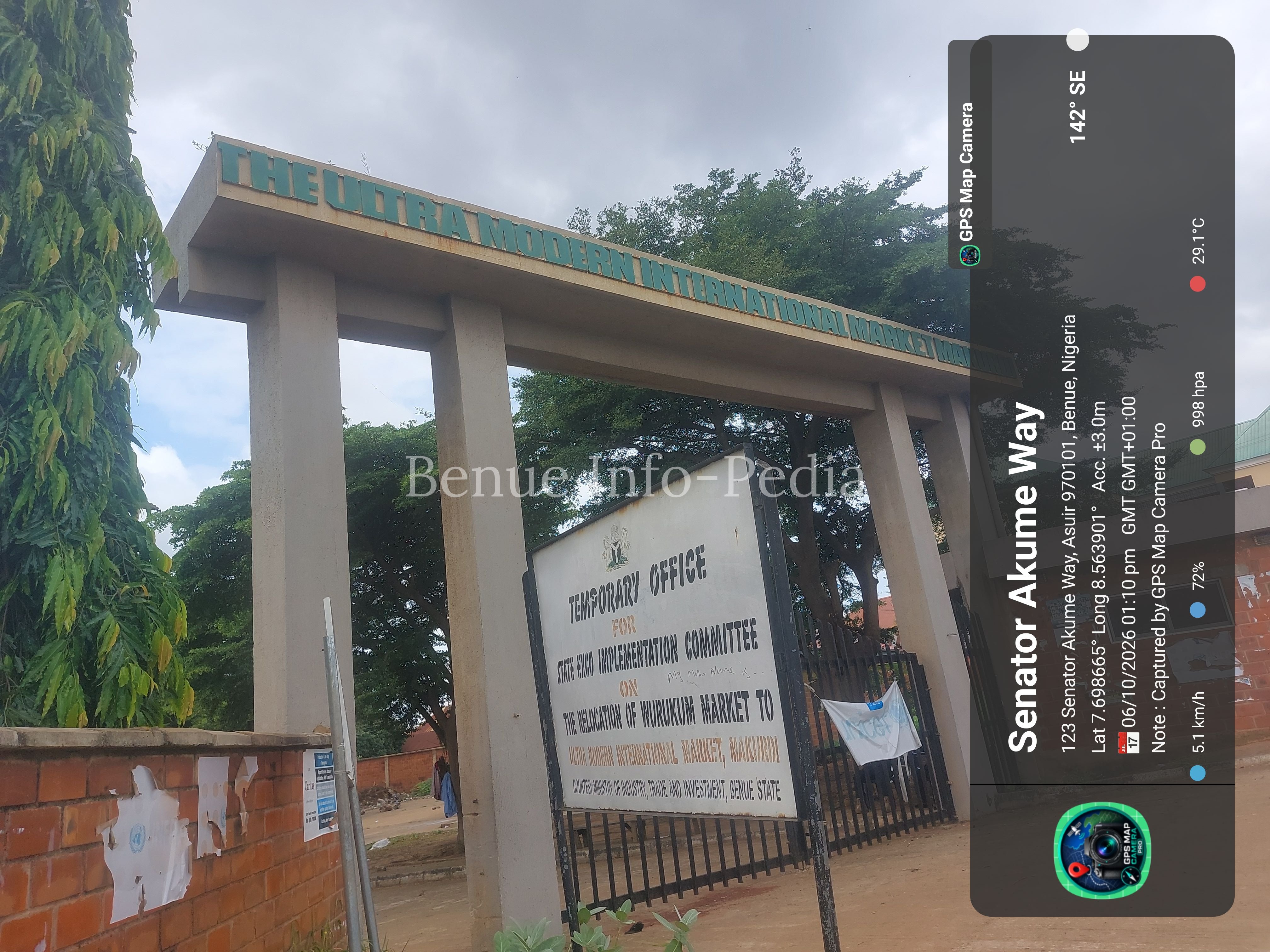 International Market Makurdi Active Despite Limited Use of Formal Shops, BIP Finds